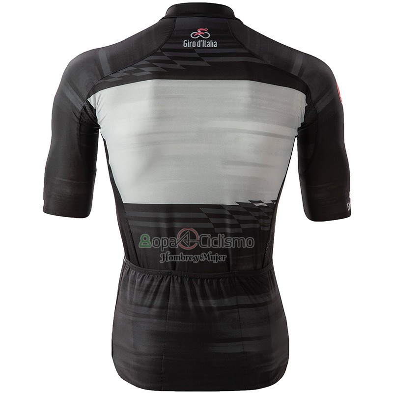 Giro d'Italia Ropa Ciclismo Culotte Corto 2023 Hombre Mangas Cortas Negro